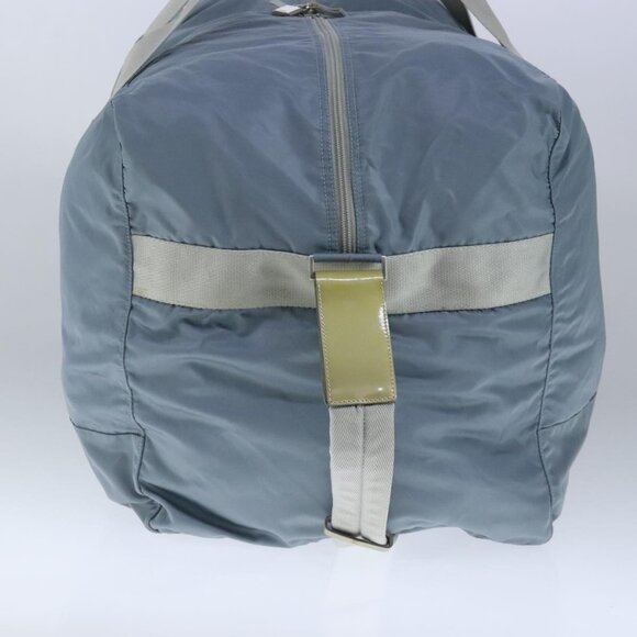 PRADA Boston Bag Nylon 2way Light Blue Auth 99483 - Picture 5 of 16